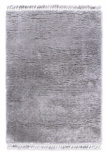 Tzikas Carpets Χαλί με Κρόσσια ''SAMARINA'' Γκρι 200x290cm 80067-095